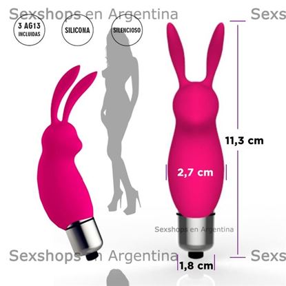 Conejo vibrador para clitoris rosa Lepus